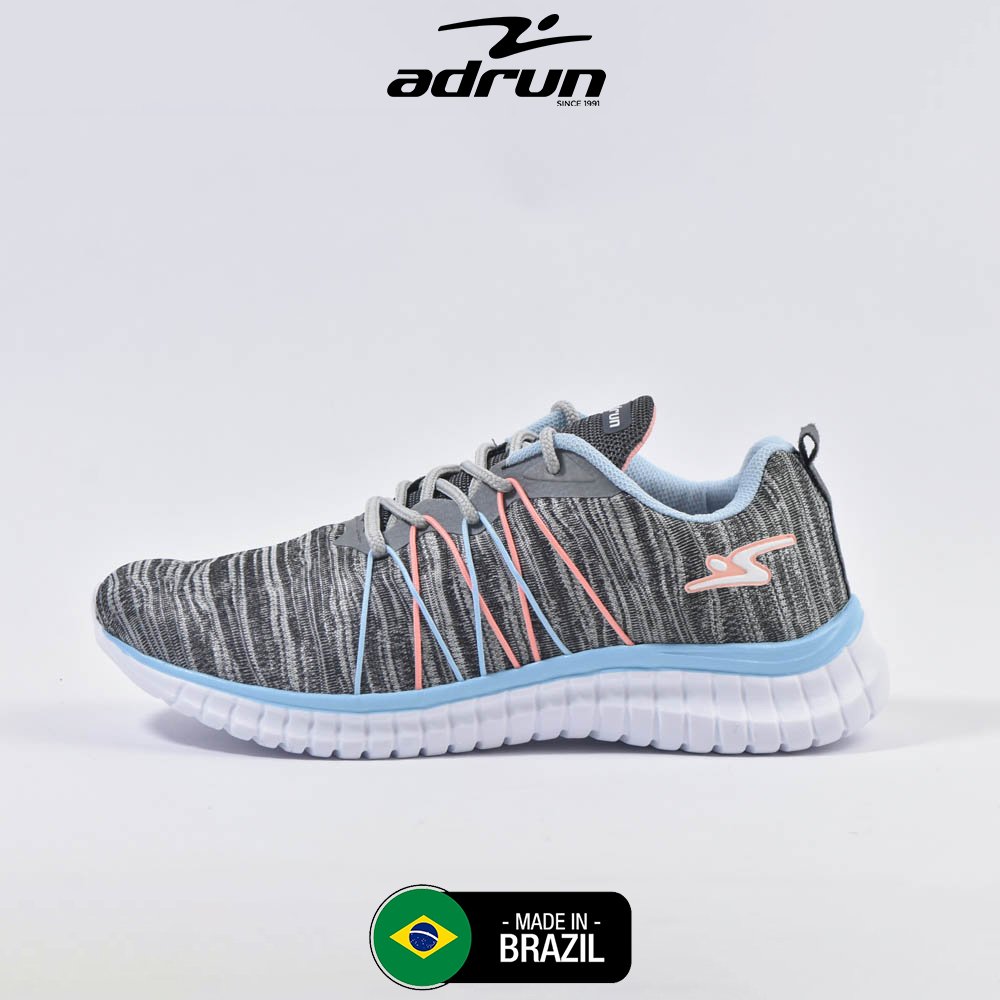 FLEX UP CINZA/SKY BLUE/SALMAO - الصورة 3