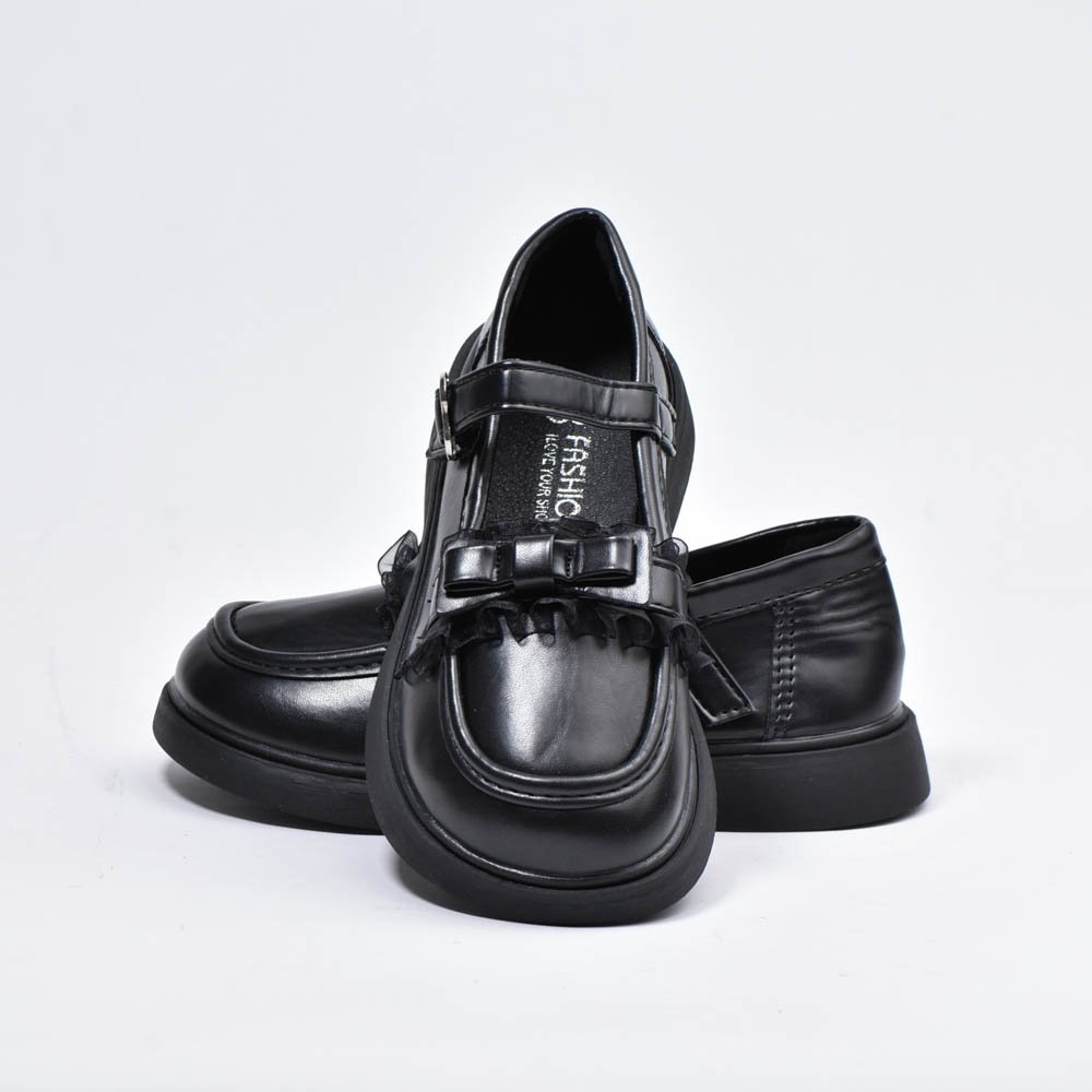 Chaussure Noir A boucles en Cœur - الصورة 8