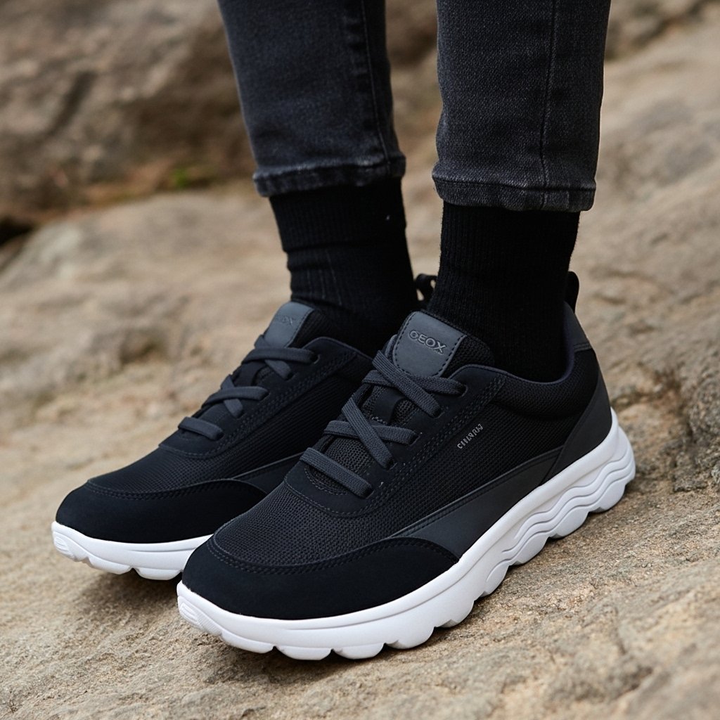 GEOX U SPHERICA A - MESH SUEDE - الصورة 7