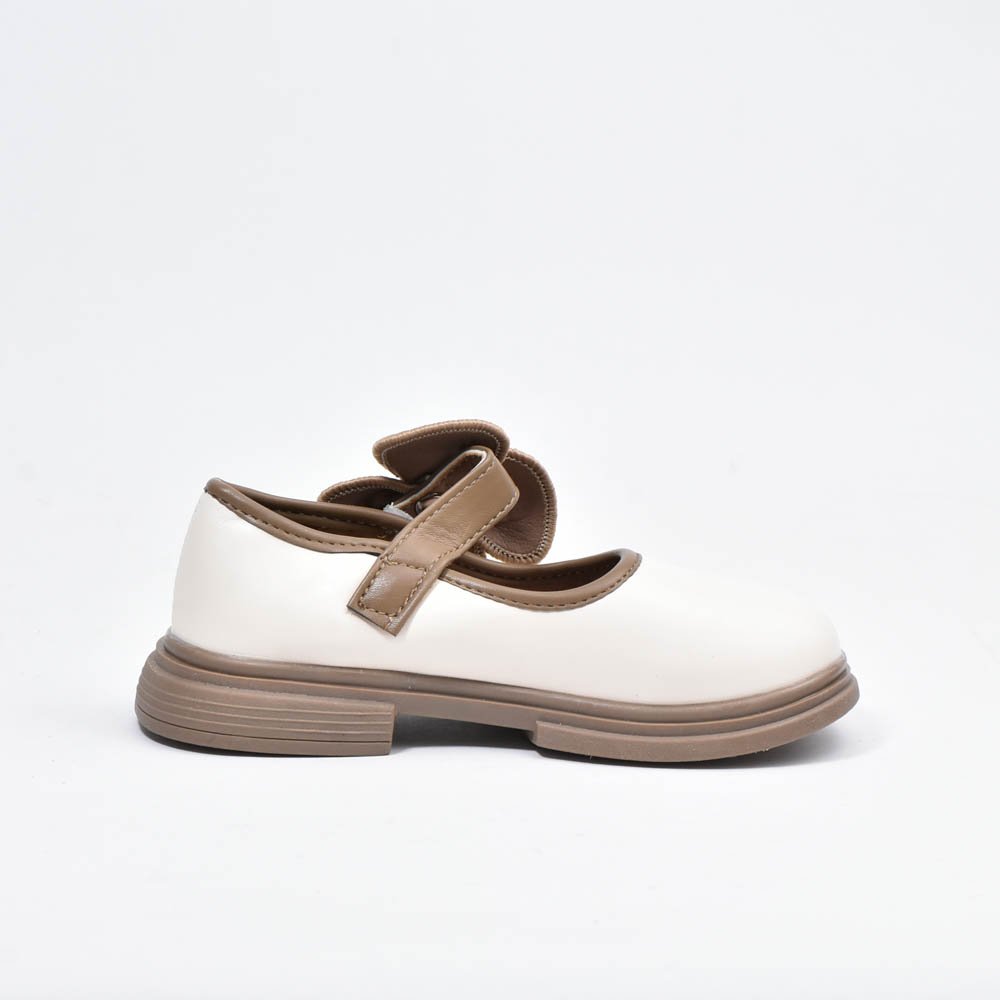 Chaussures plates Mary Jane Beige – Image 7