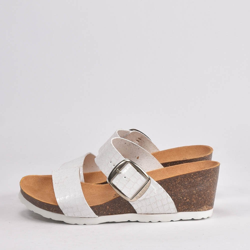 BIRK BLANC CROCO - الصورة 4