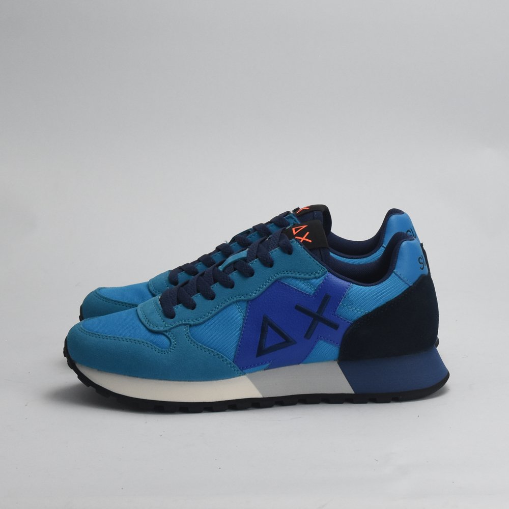 BASKET SUN68 JAKI SOLID 13 TURCHESE - الصورة 3