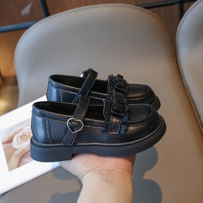 Chaussure Noir A boucles en Cœur - الصورة 3